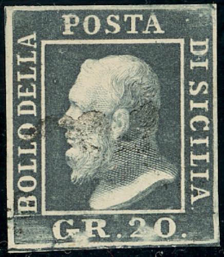 1859 - 20 grana grigio ardesia ... 