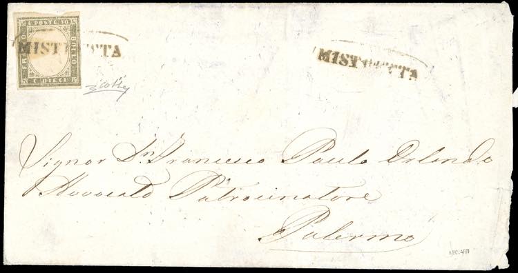 MISTRETTA, ovale punti R2 - 10 ... 