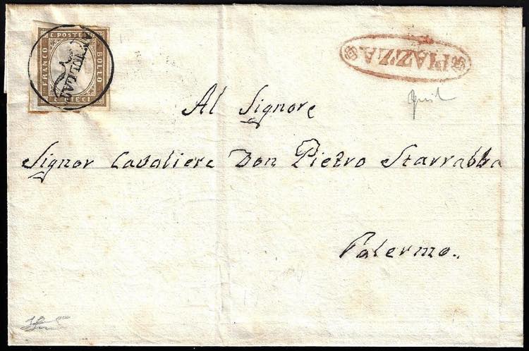 PIAZZA, ANNULLATO cerchio con ... 