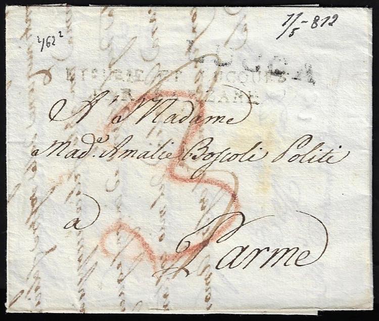 1812 - Lettera prefilatelica da ... 