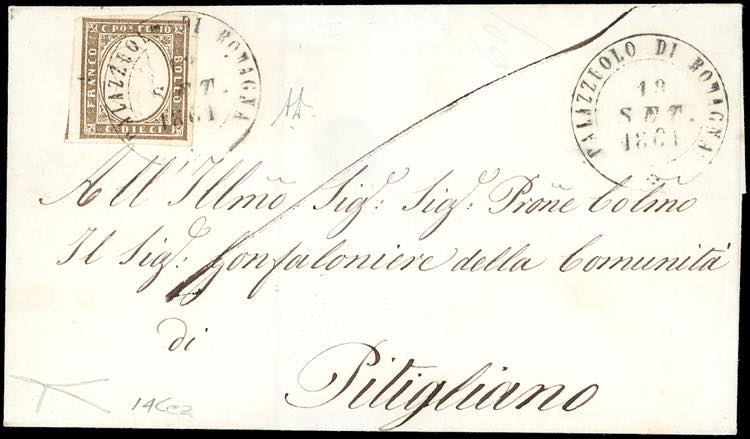 PALAZZUOLO DI ROMAGNA, doppio ... 