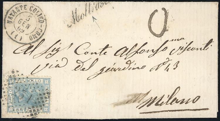 1869 - MOLTRASIO, Natante ... 