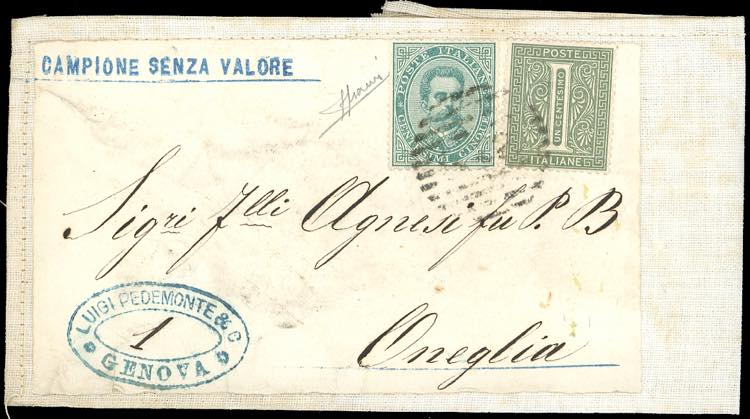 1879 - 1 cent. De La Rue, tiratura ... 