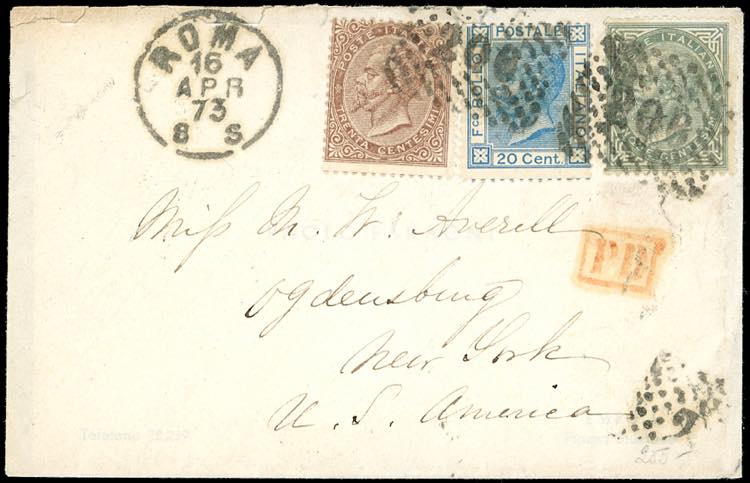 1873 - 5 cent. e 30 cent. De La ... 