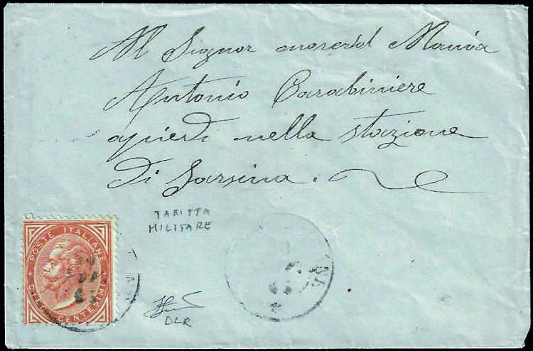 1865 - 10 cent. De La Rue, ... 