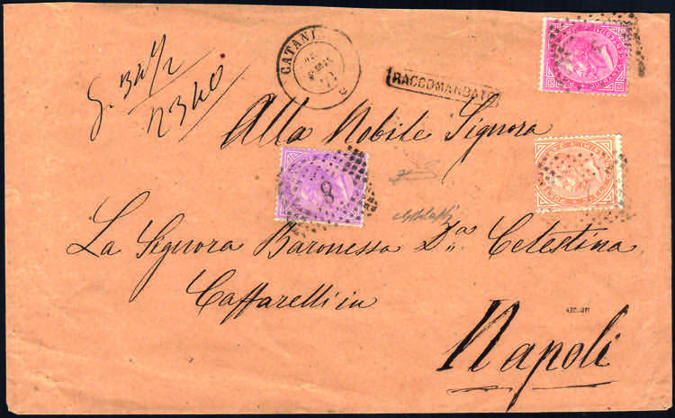 1871 - 10 cent., 40 cent. e 60 ... 