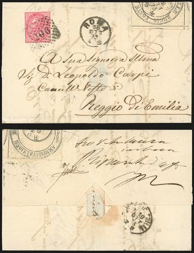 1873 - 40 cent. De La Rue, ... 