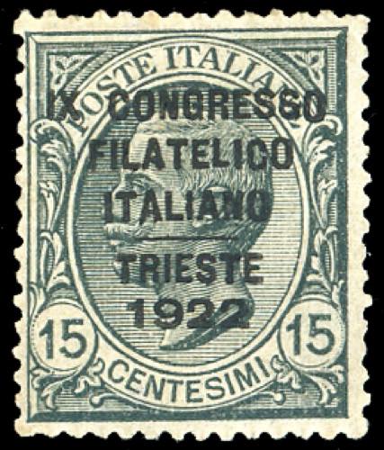 1922 - 15 cent. Congresso ... 