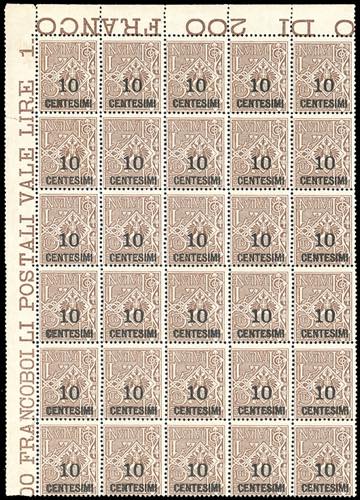 1923 - 10 cent. su 1 cent., ... 
