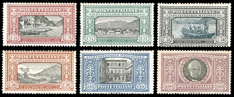 1923 - Manzoni, serie completa ... 