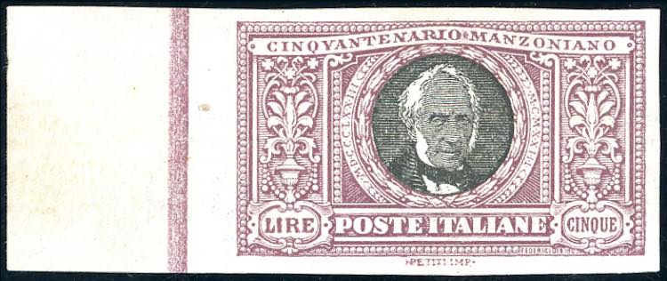 1923 - 5 lire Manzoni, non ... 