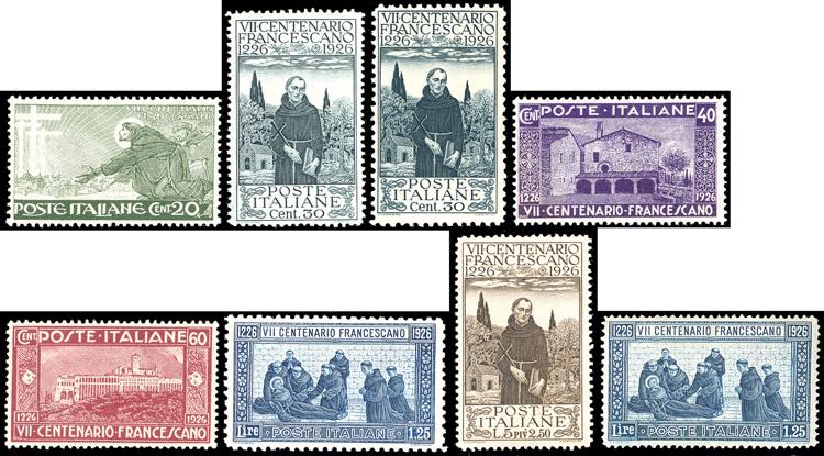 1926 - S.Francesco, serie completa ... 