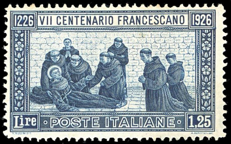 1926 - 1,25 lire San Francesco, ... 