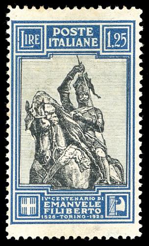 1928 - 1,25 lire Emanuele ... 