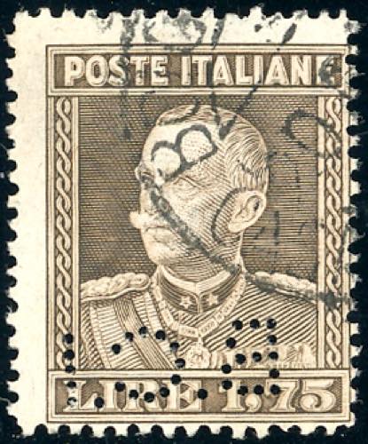 1929 - 1,75 lire, dent. 13 3/4 ... 