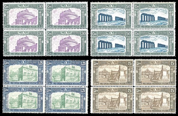 1930 - Milizia III, serie completa ... 