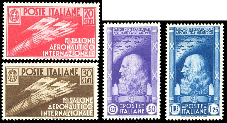 1935 - Salone Aeronautico, serie ... 