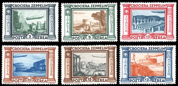 1933 - Zeppelin, serie completa ... 