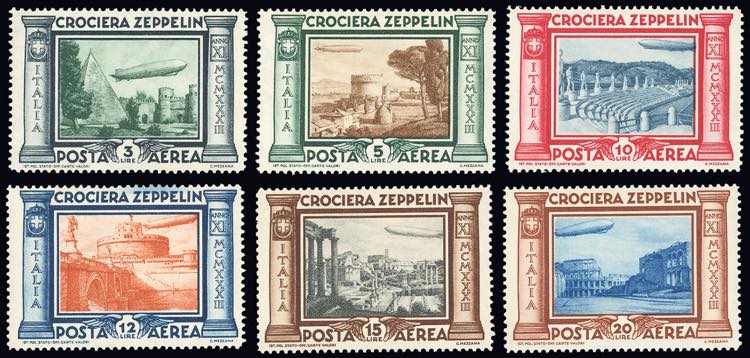 1933 - Zeppelin, serie completa ... 