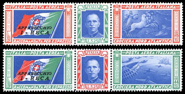 1933 - Trittici I-RECA (51Q/52Q), ... 
