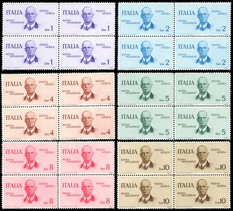 1934 - Volo Roma-Mogadiscio, serie ... 