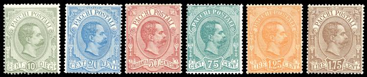 1884/86 - Umberto I, serie ... 