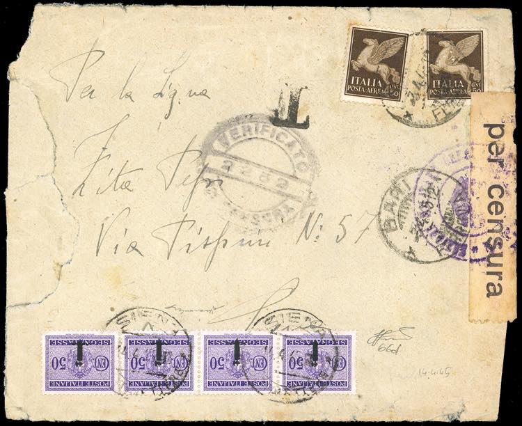 1945 - 50 cent. soprastampa ... 