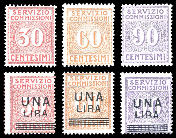 1913/25 - Le due emissioni, serie ... 