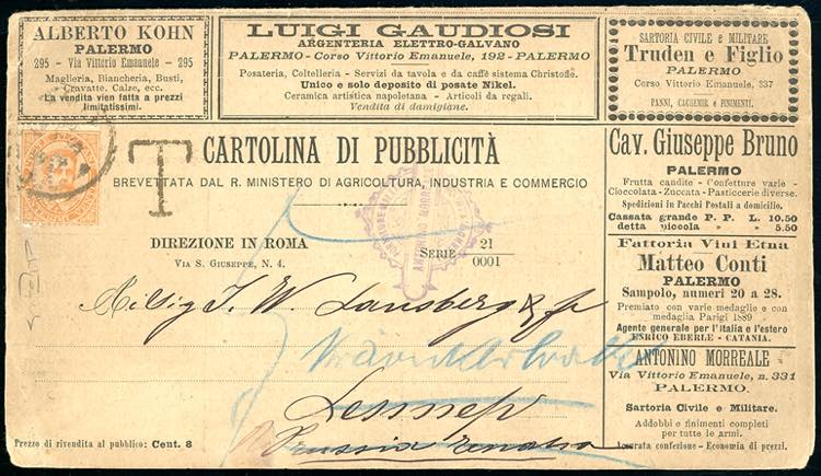 1890 - 20 cent. Umberto I ... 