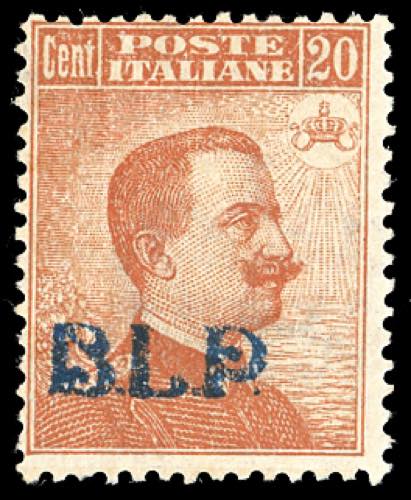 1921 - 20 cent. soprastampato BLP, ... 