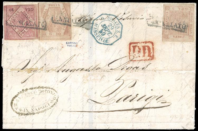 NAPOLI-FRANCIA 1859 - 20 grana ... 