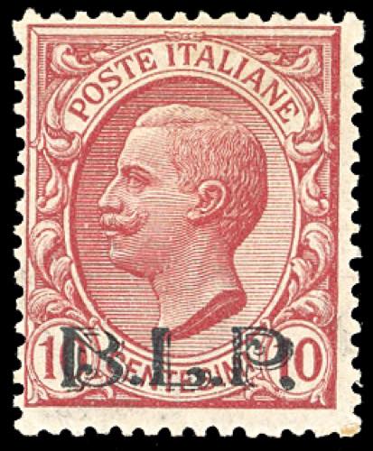 1923 - 10 cent. soprastampa BLP ... 