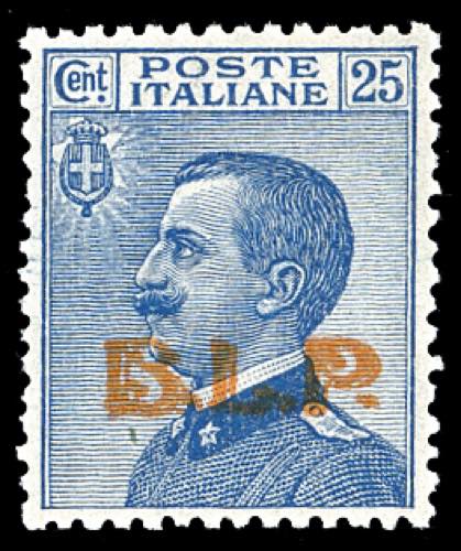 1923 - 25 cent. soprastampa BLP in ... 