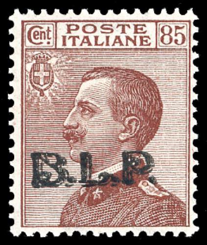 1923 - 85 cent. soprastampa BLP ... 