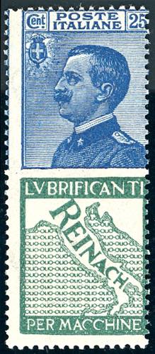 1924 - 25 cent. Reinach (7), ... 