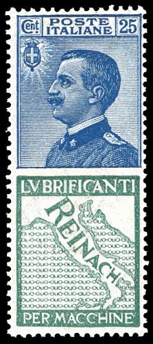 1924 - 25 cent. Reinach (7), ... 