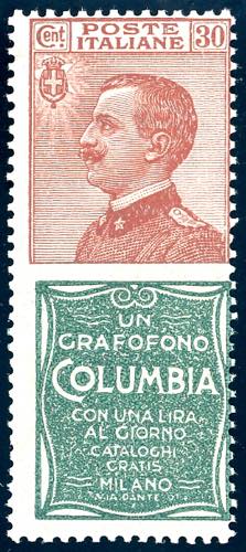 1924 - 30 cent. Columbia (9), ... 