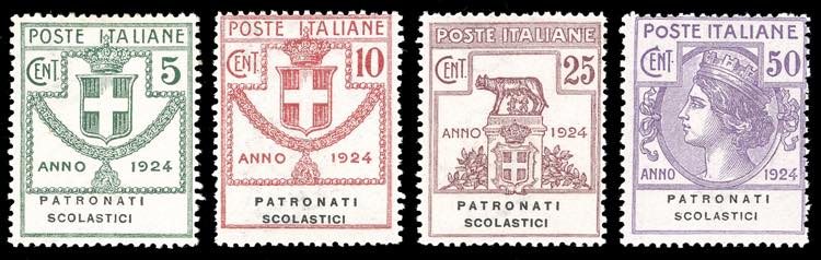 PATRONATI SCOLASTICI 1924 - Serie ... 