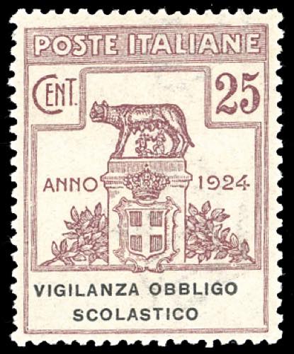 VIGILANZA OBBLIGO SCOLASTICO 1924 ... 