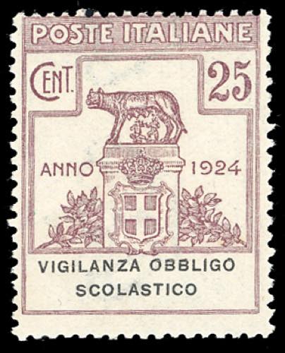 VIGILANZA OBBLIGO SCOLASTICO 1924 ... 