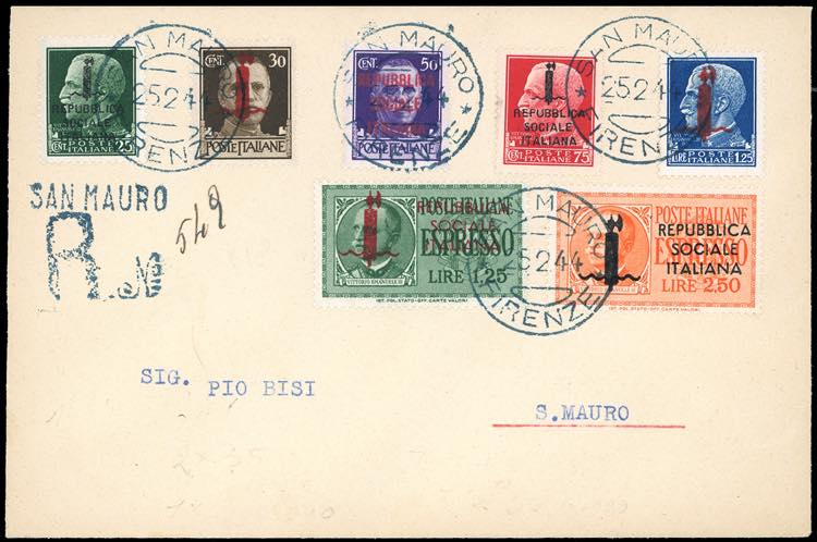 1944 - Bella affrancatura ... 