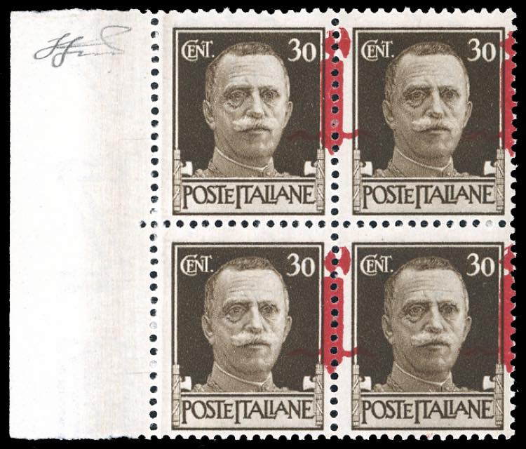 1944 - 30 cent. soprastampa fascio ... 