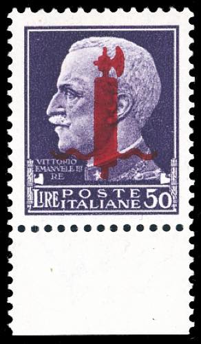 1944 - 50 lire soprastampato ... 