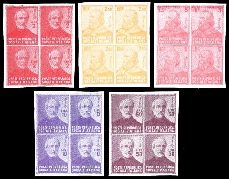 1944 - Mazzini e Garibaldi, prove, ... 