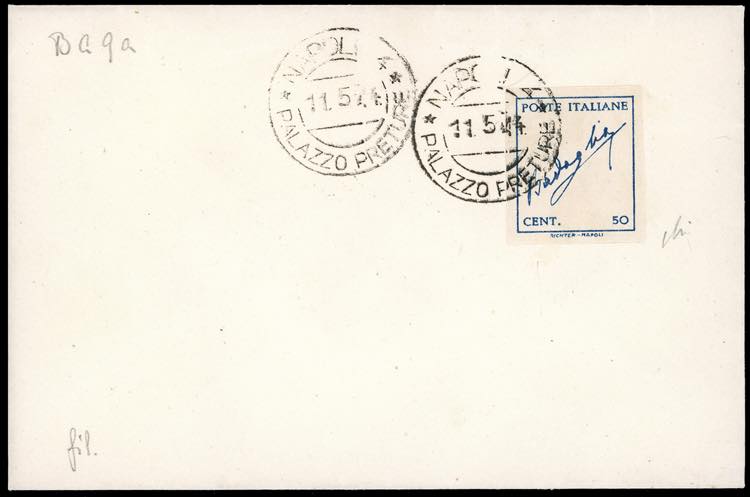 1944 - 50 cent. azzurro Badoglio, ... 