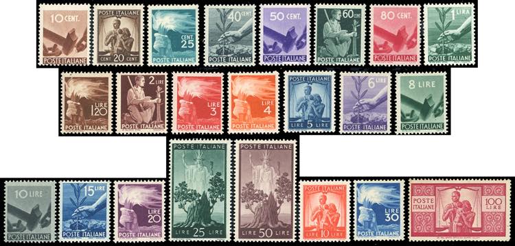 1945/48 - Democratica, serie ... 