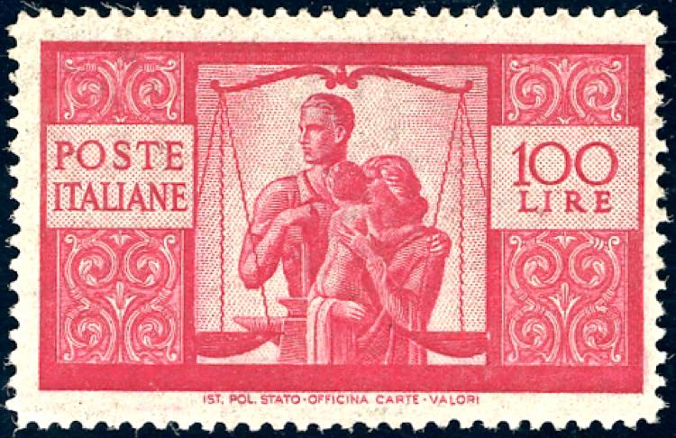 1948 - 100 lire Democratica, ... 