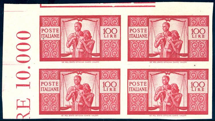 1946 - 100 lire Democratica, non ... 