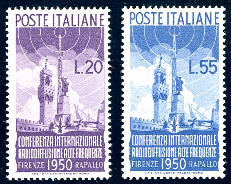 1950 - Radiodiffusione, serie ... 