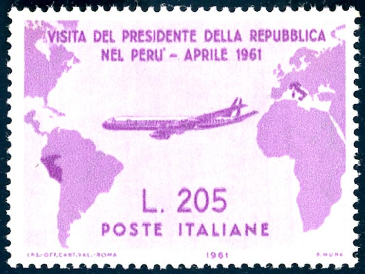 1961 - 205 lire Gronchi rosa ... 